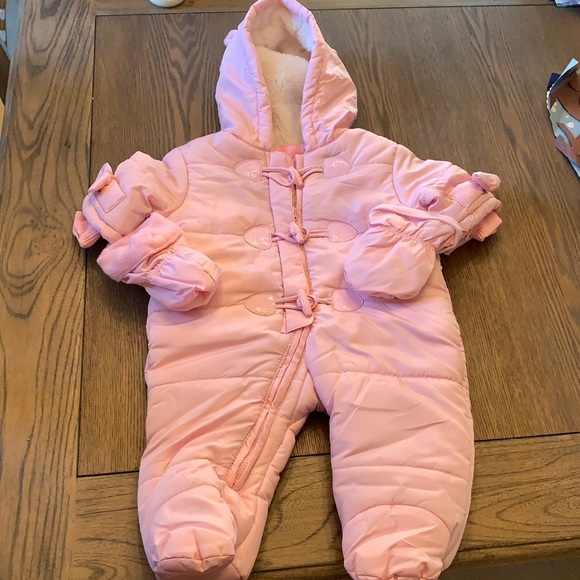 The Children's Place Other - Pink Infant Snow Suit